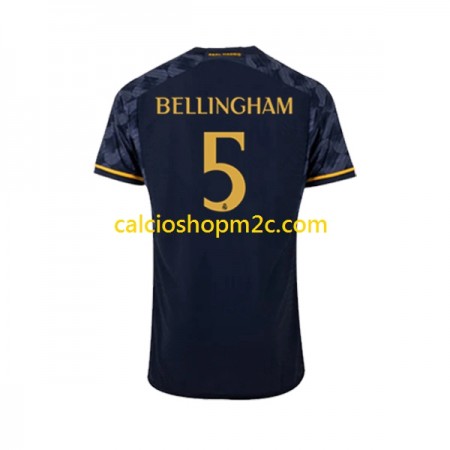 Real Madrid Jude Bellingham 5 Maglia Trasferta 2023/2024 Manica Corta